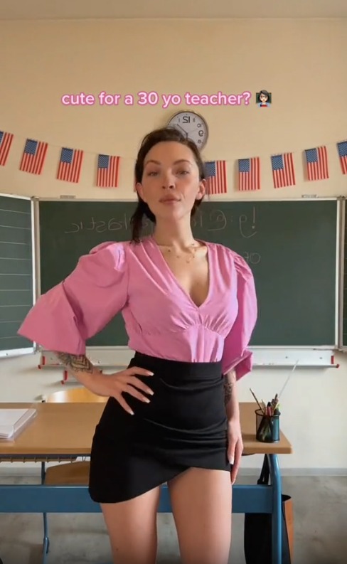 Best of Hot teacher in skirt