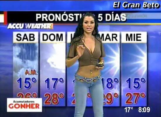 ana daroca recommends naked news and weather pic