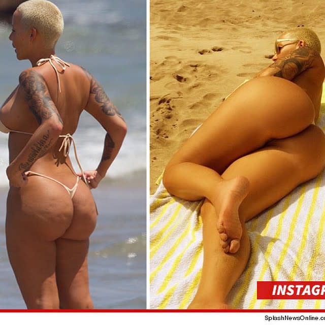 charlie atherton recommends Amber Rose Nude Photos