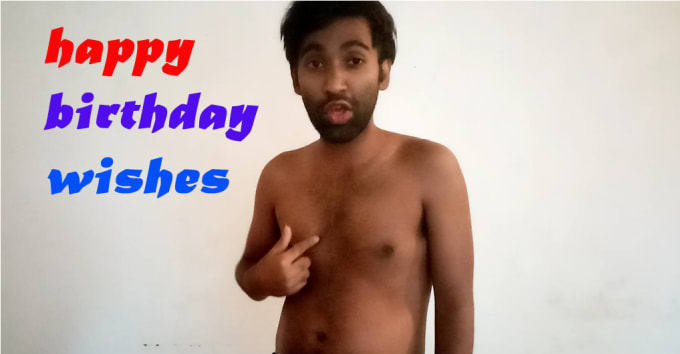 Best of Happy birthday nude man