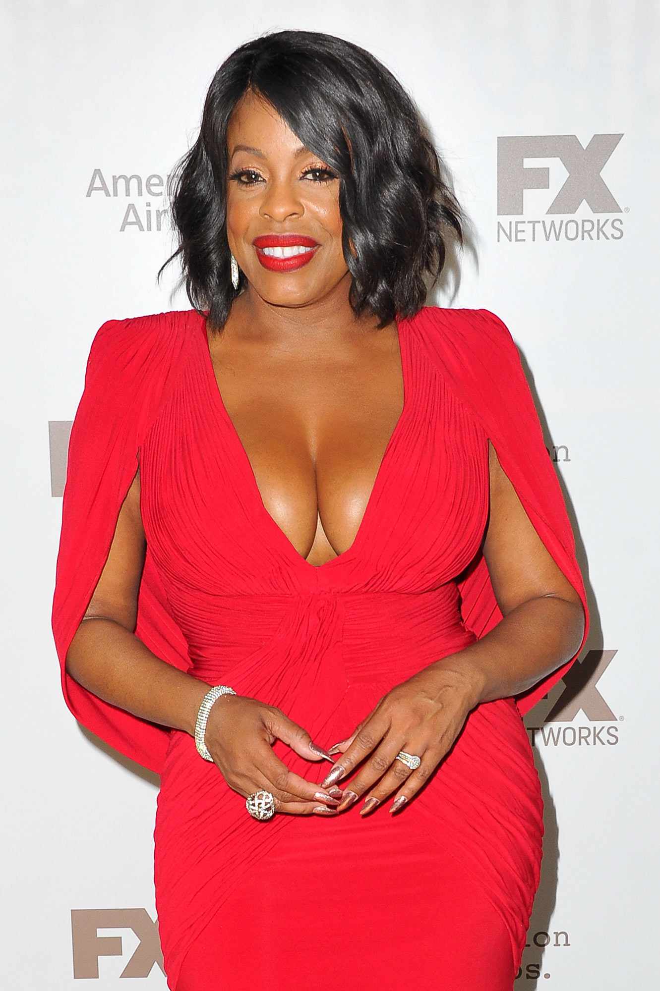 Niecy Nash Big Tits senza niente