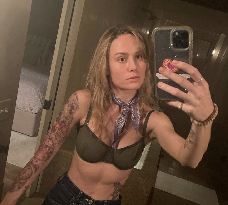 angela cutting recommends brie larson tit pic