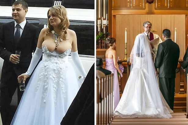 artur moraes share nip slip wedding dress photos