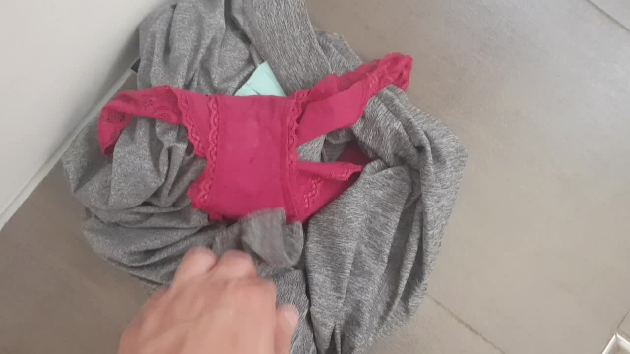 Best of Cum on used panties
