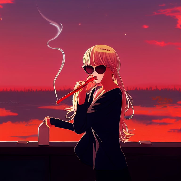 candy butik recommends Anime Girl Smoking