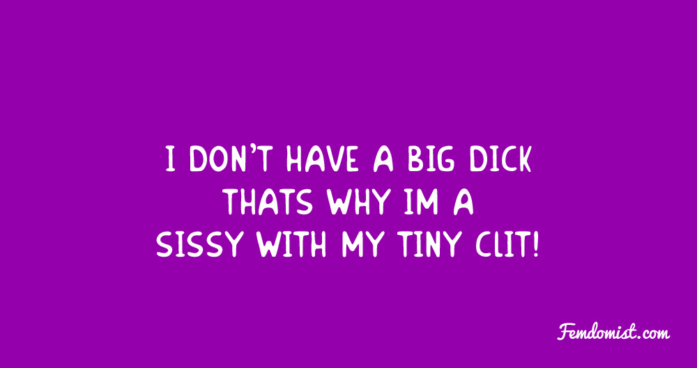 boris zaldana recommends small dick sissy tumblr pic