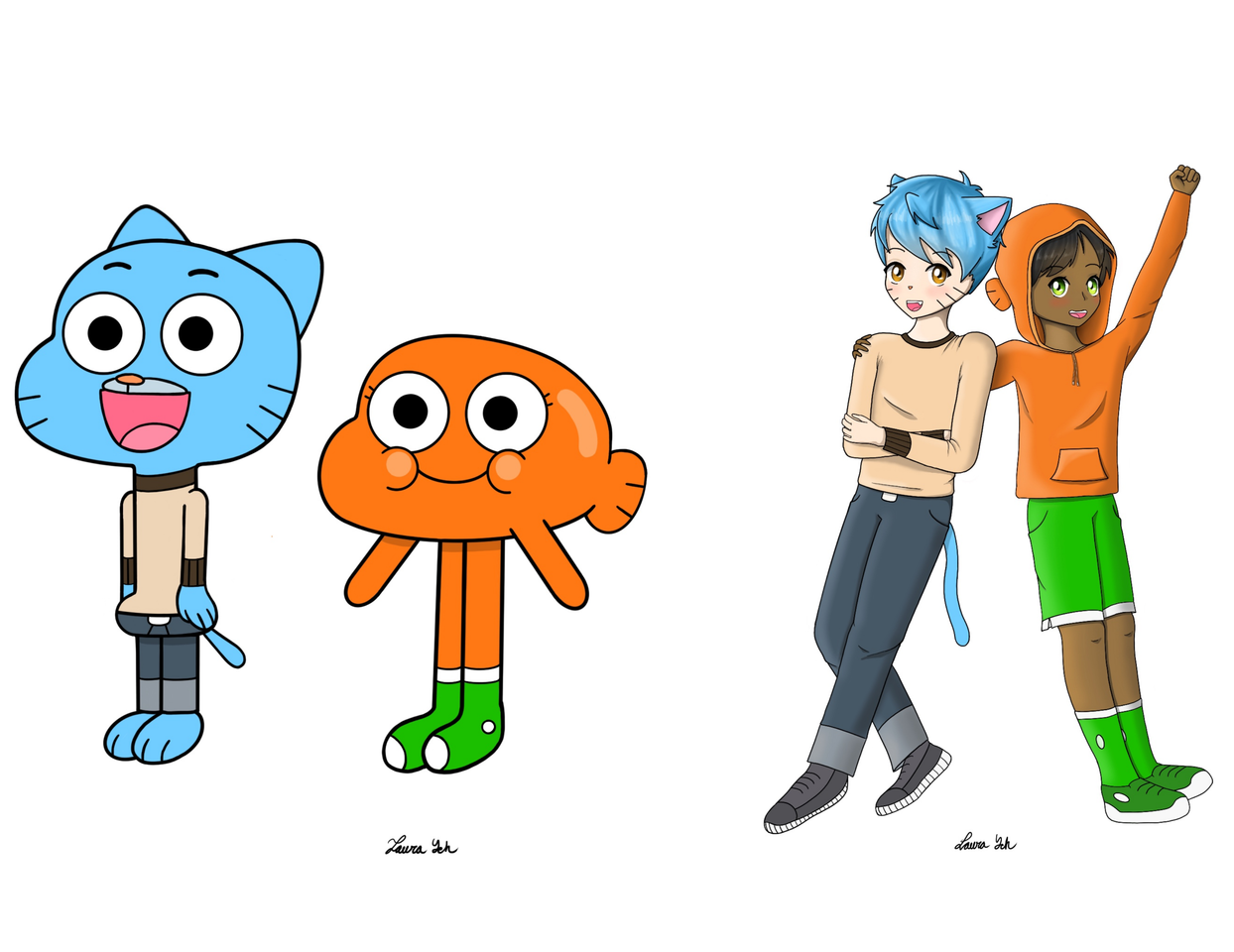 diana korte recommends images of gumball and darwin pic