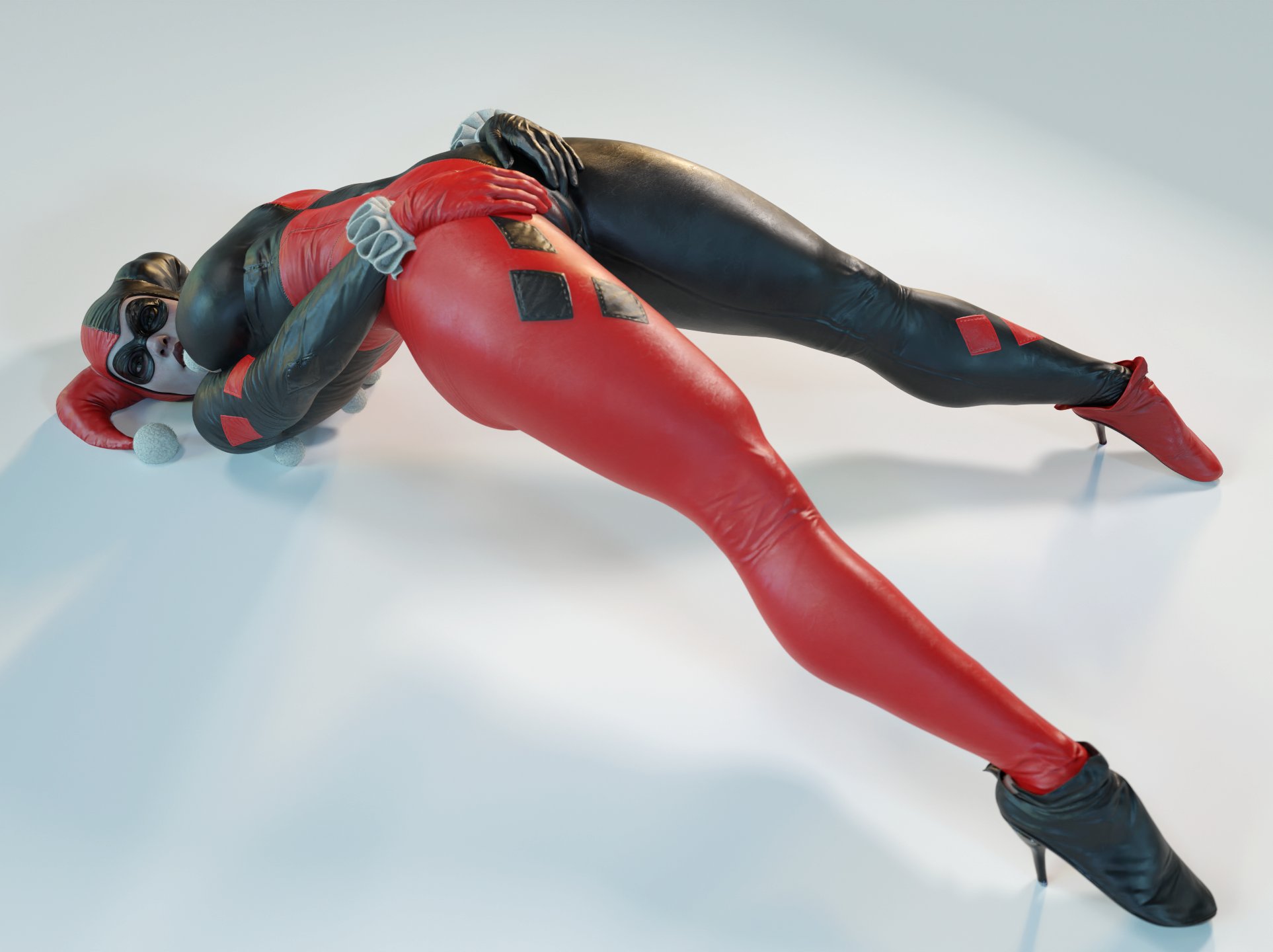 corie huntley recommends harley quinn camel toe pic