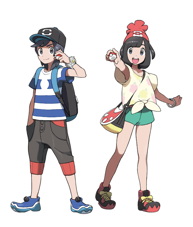 ahmed alnawaly recommends Pokemon Sun And Moon Female Trainer Clothes