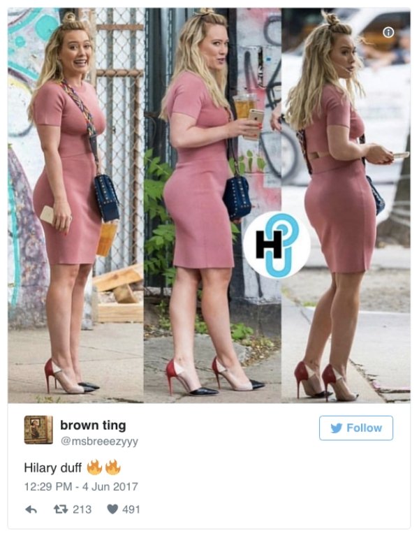 clay overton add hillary duff booty photo