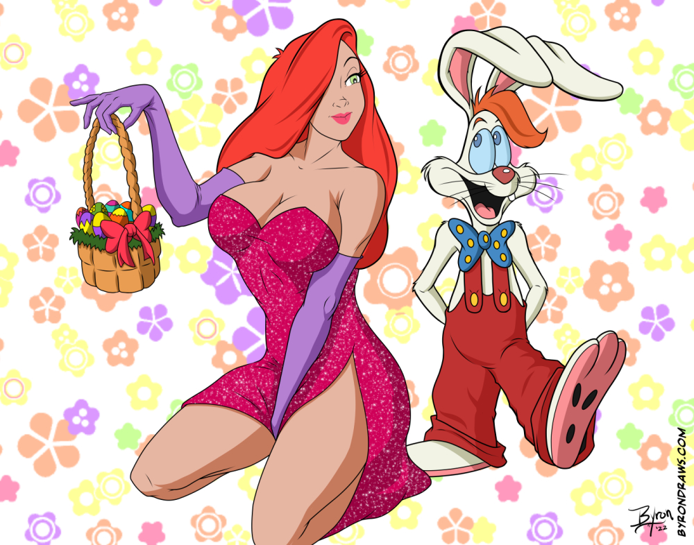 pictures of jessica rabbit and roger rabbit