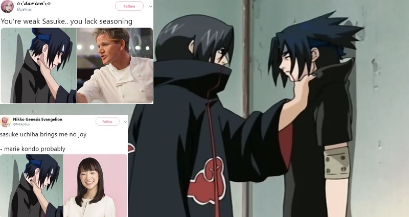 david doel recommends Sasuke Choked Meme