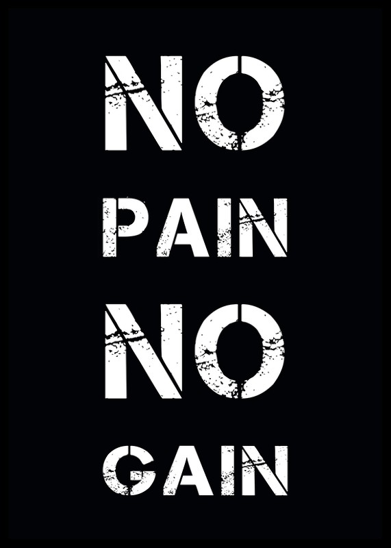 Best of No pain no gain pictures