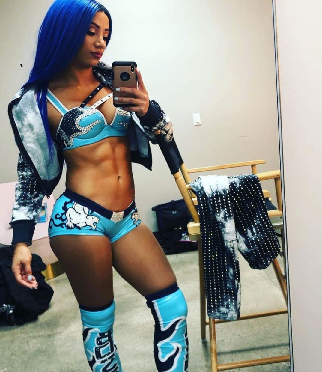 Sasha Banks Hot escort shelter