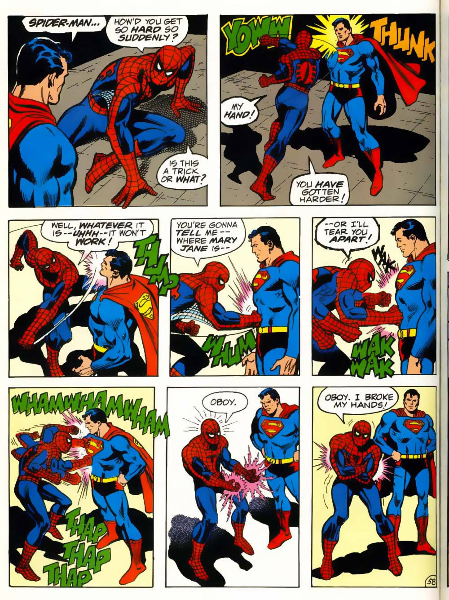 bassam dagher add photo spiderman vs batman comic