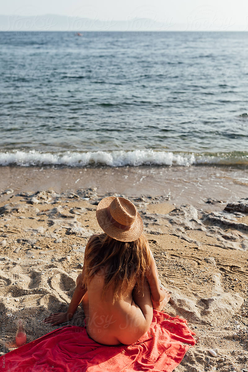 Nude Woman On The Beach wifes toes