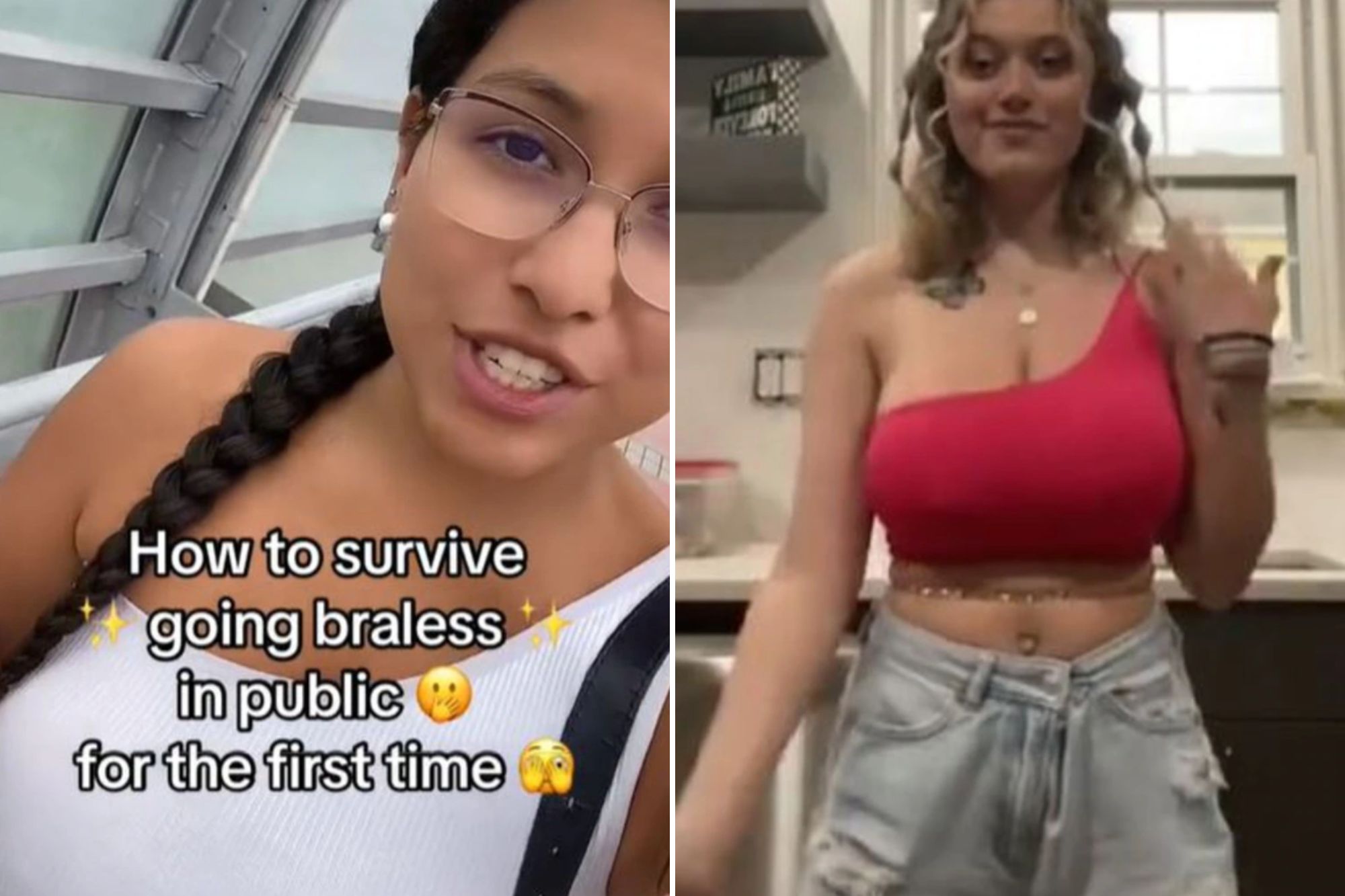 angel dupree share braless in public photos