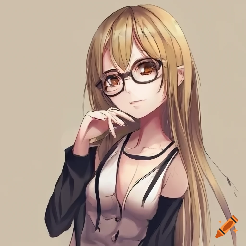 carlene jackson recommends blonde anime girl glasses pic