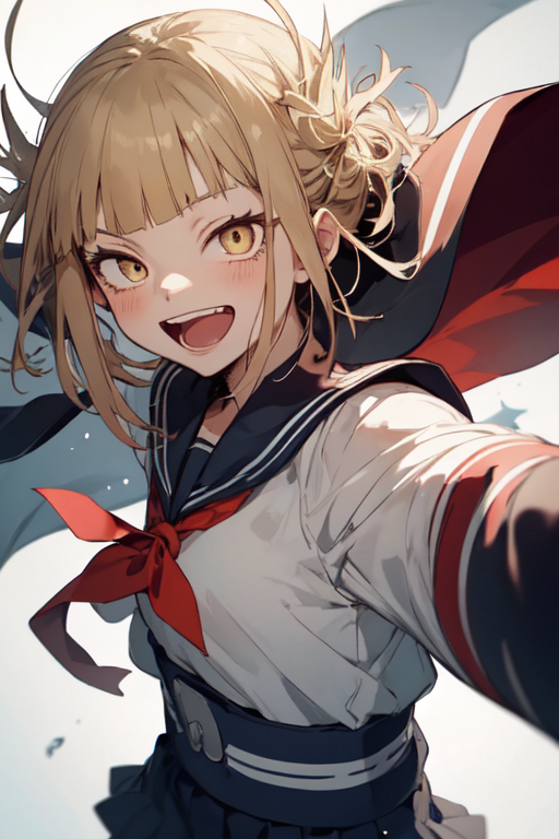 Toga Himiko Fanart with nipples