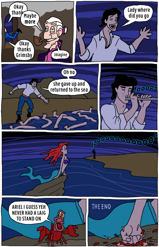 Little Mermaid Comic 8 Legs nudity porn