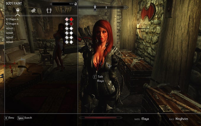 basma khan recommends Skyrim Body Paint Mod