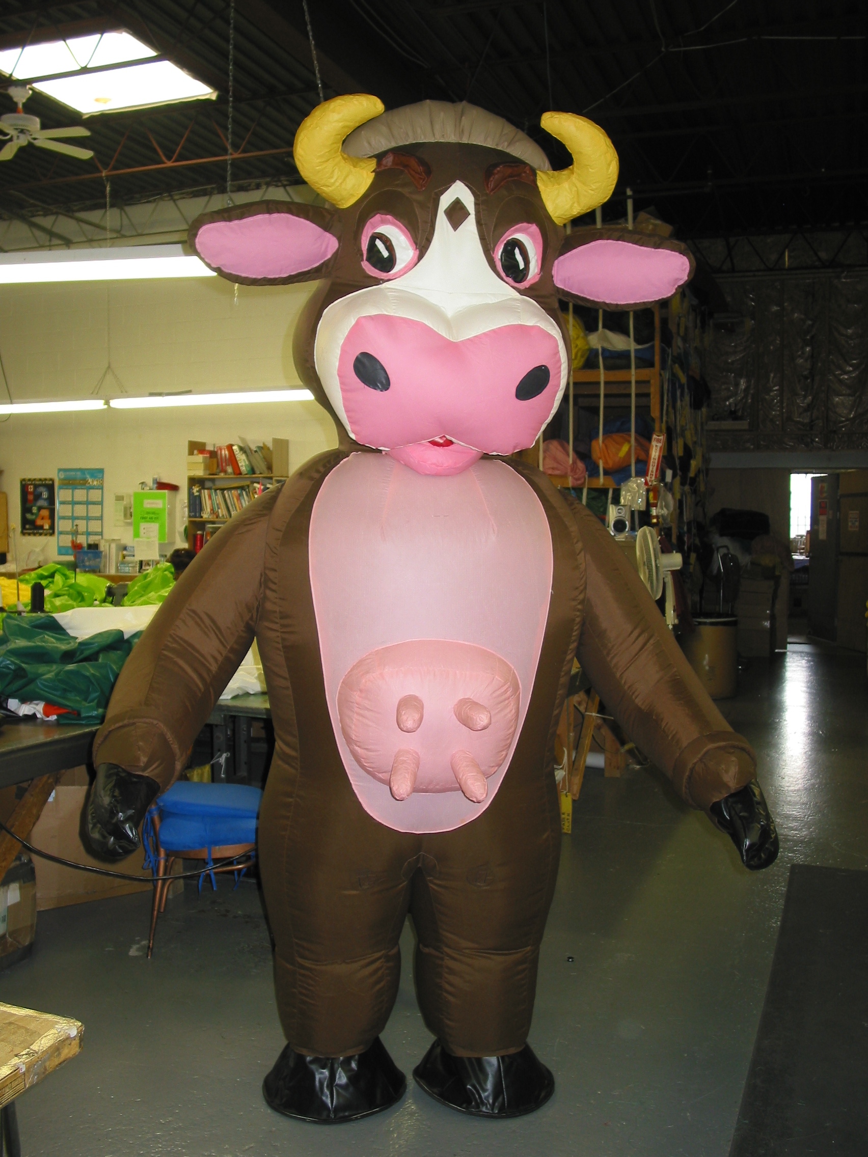 bec cottrell recommends Blow Up Cow Costume
