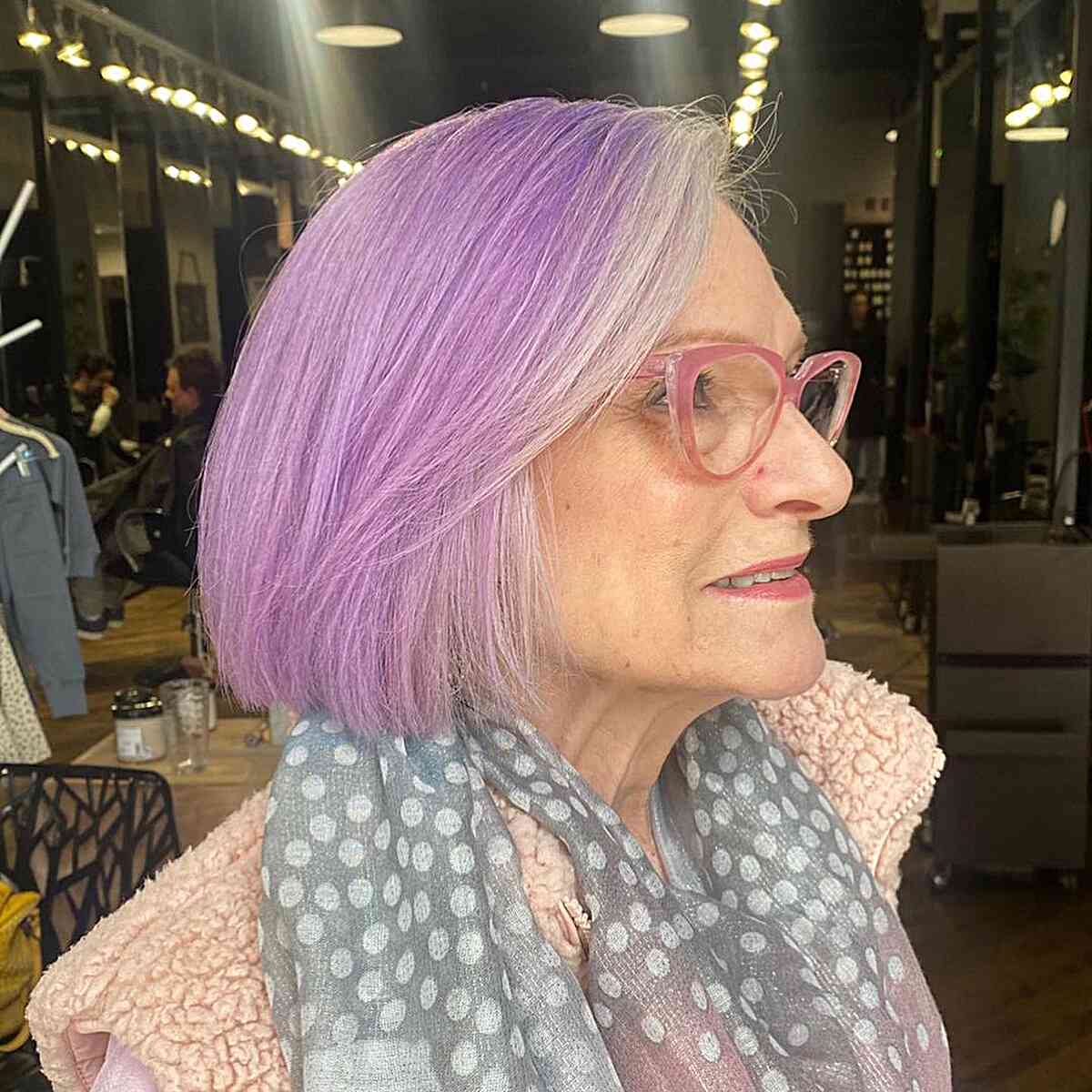 charles fricke recommends older woman with purple hair pic