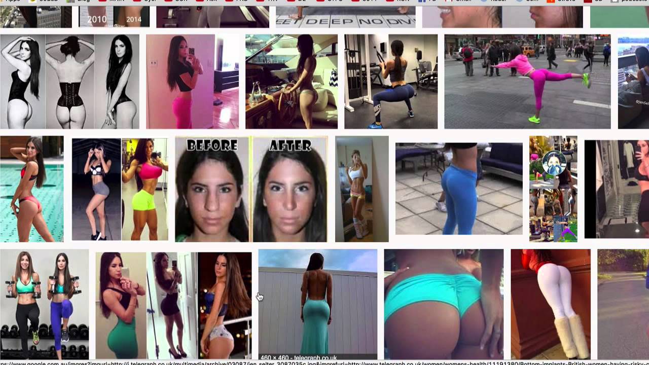 brad collison recommends jen selter fake butt pic