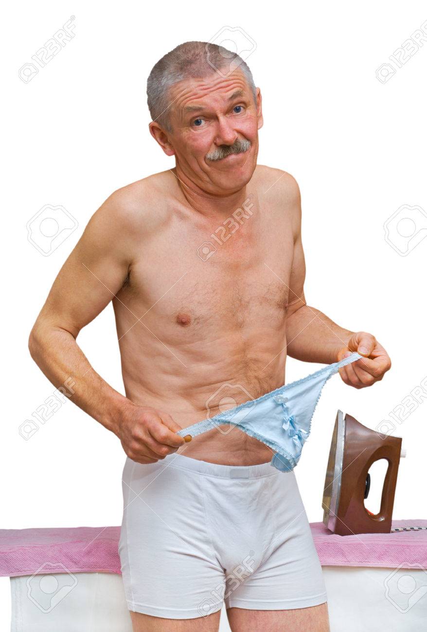 Best of Old men wearing panties