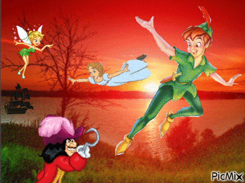 damond drake recommends Peter Pan Gif