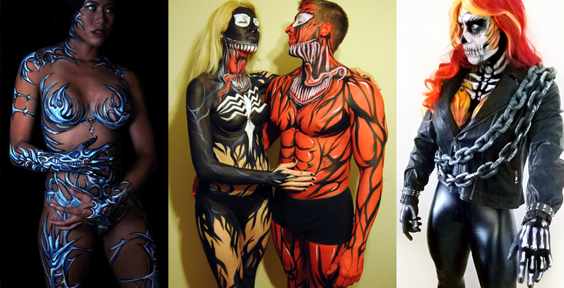 cindy eagleton recommends best body paint for cosplay pic