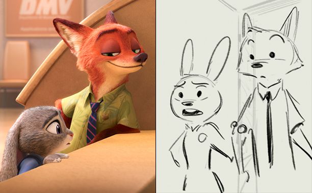 zootopia nick x judy