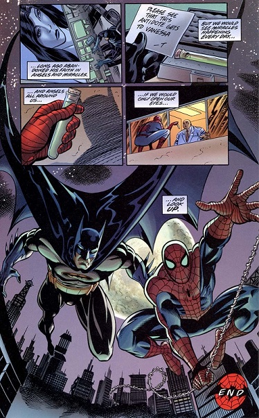 anne soule recommends spiderman vs batman comic pic