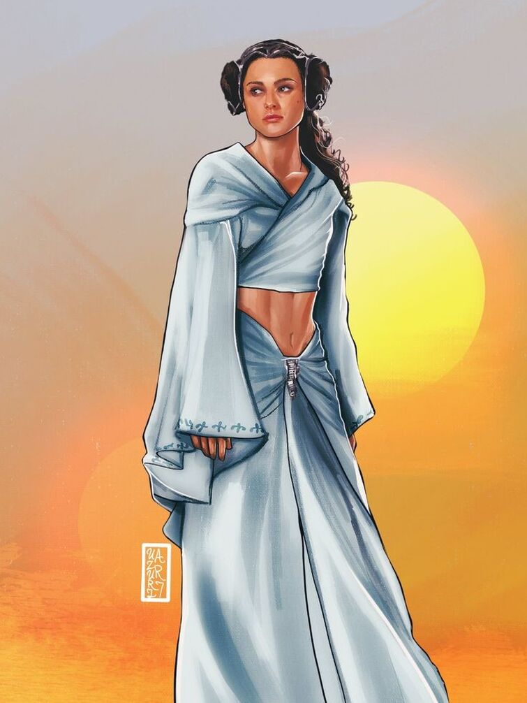 padme amidala fan art