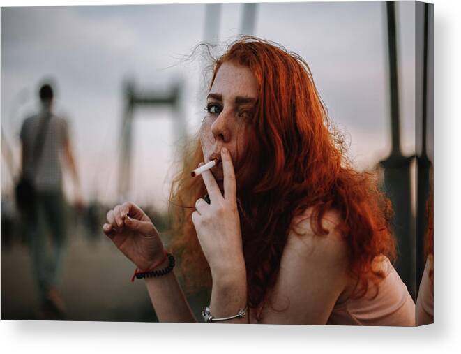 arlyne garcia recommends red headed woman with a cigarette pic