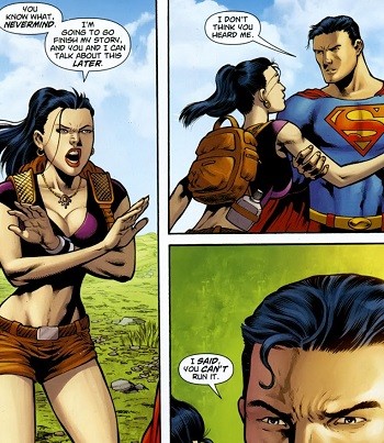 chris guio share superman spanking wonder woman photos