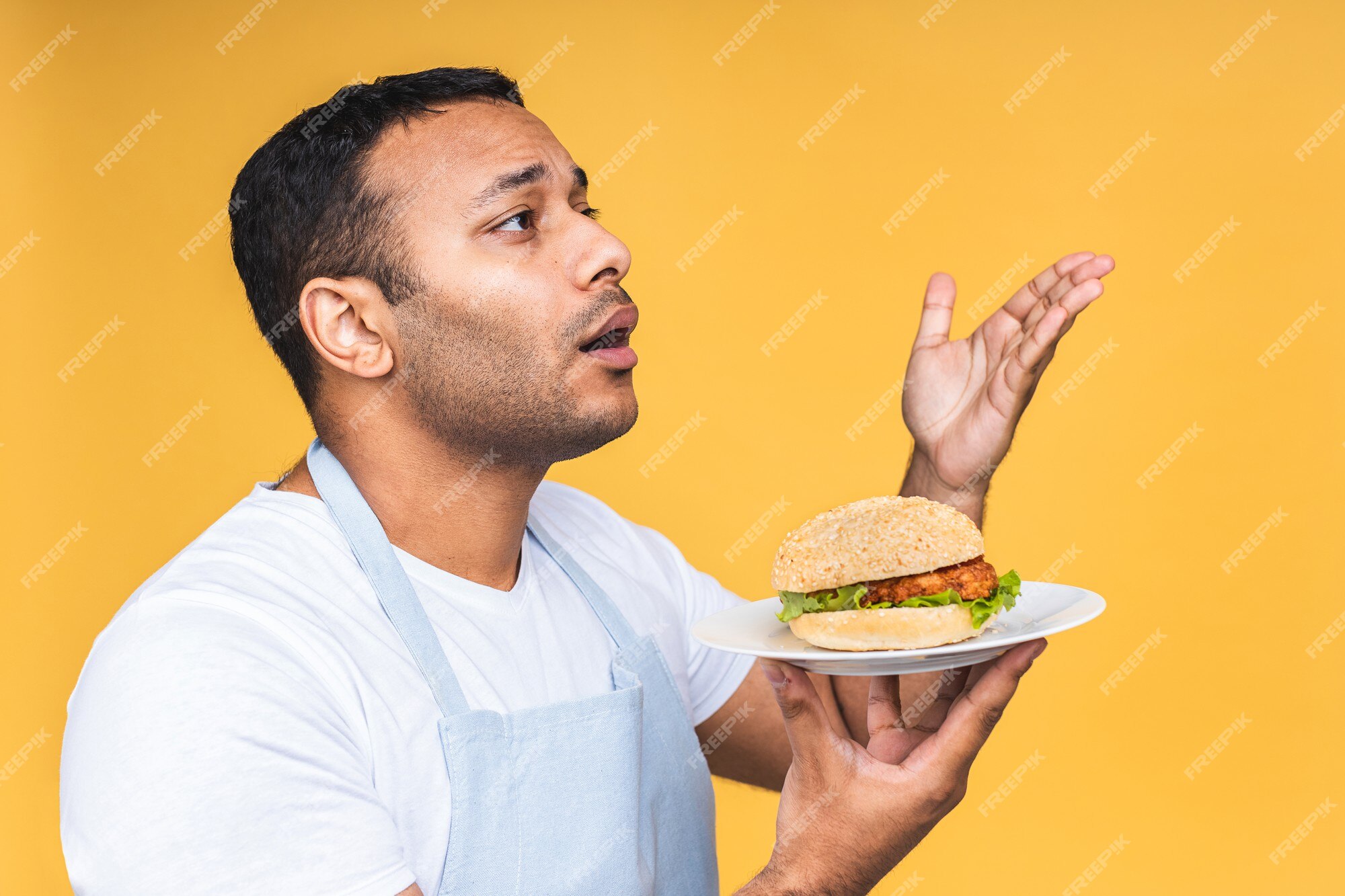 Black Man Eating Hamburger recorder setup