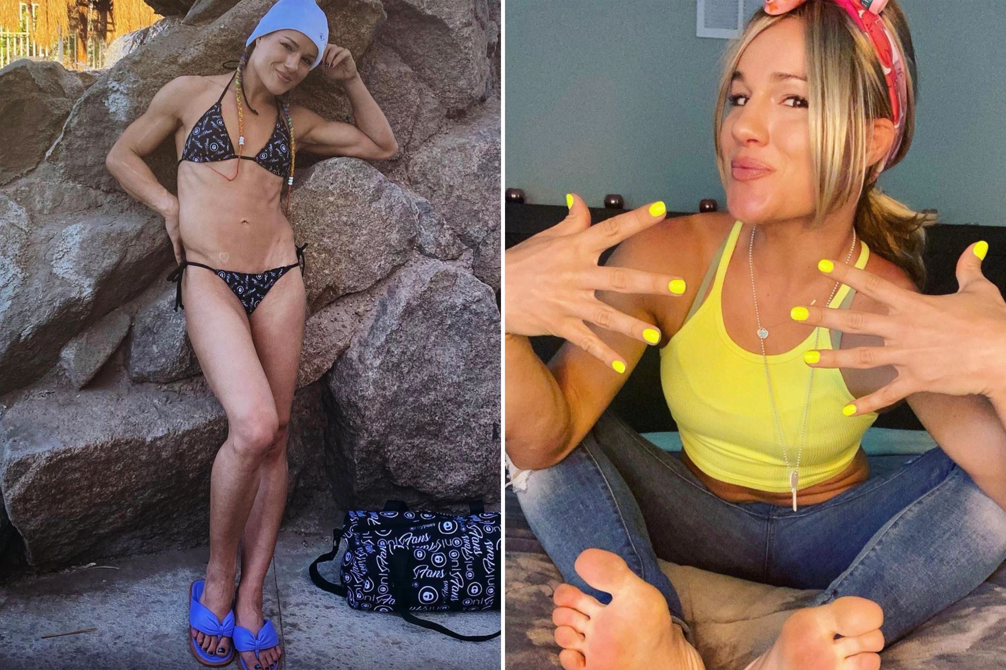 abdul haye recommends felice herrig feet pic