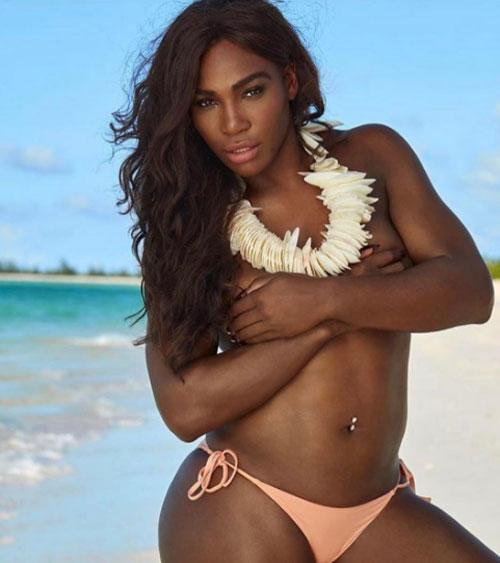 serena williams topless photos