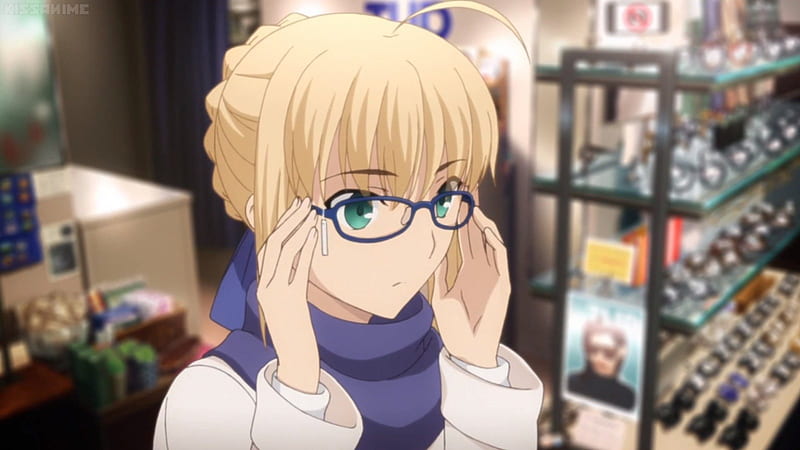 connie francois recommends Blonde Anime Girl Glasses