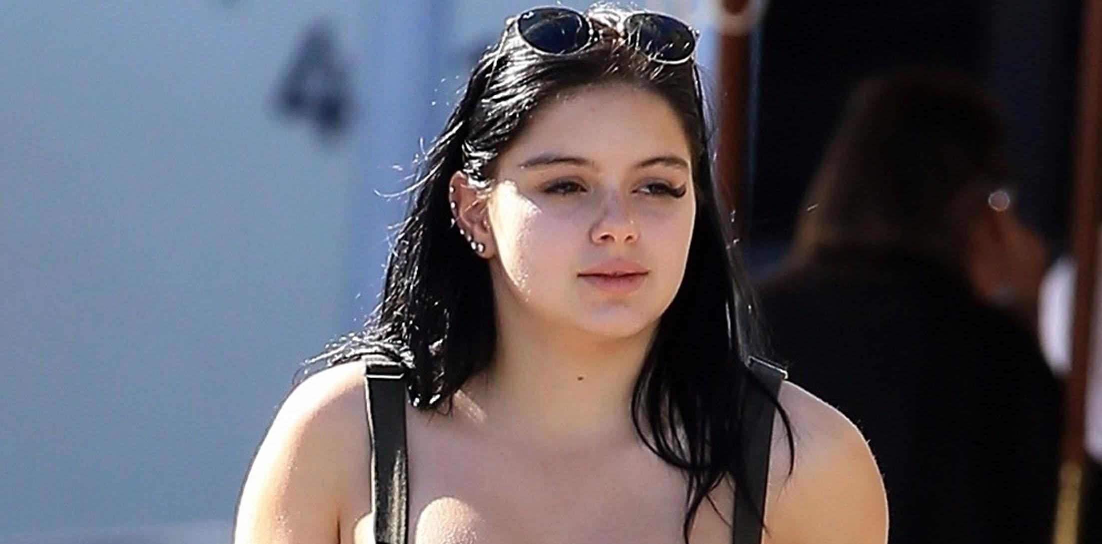 chloe yeo recommends ariel winter topples pic