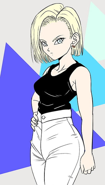 ashelia dalmasca share android 18 with big boobs photos