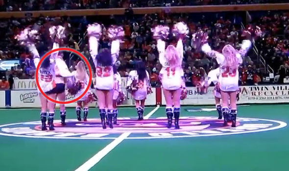 Best of Cheerleader without underwear