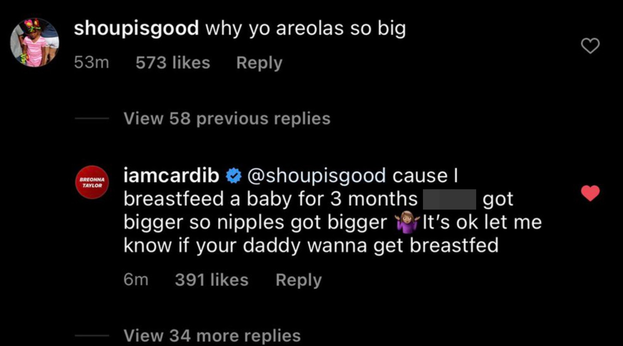 aaron frey recommends are big areolas bad pic
