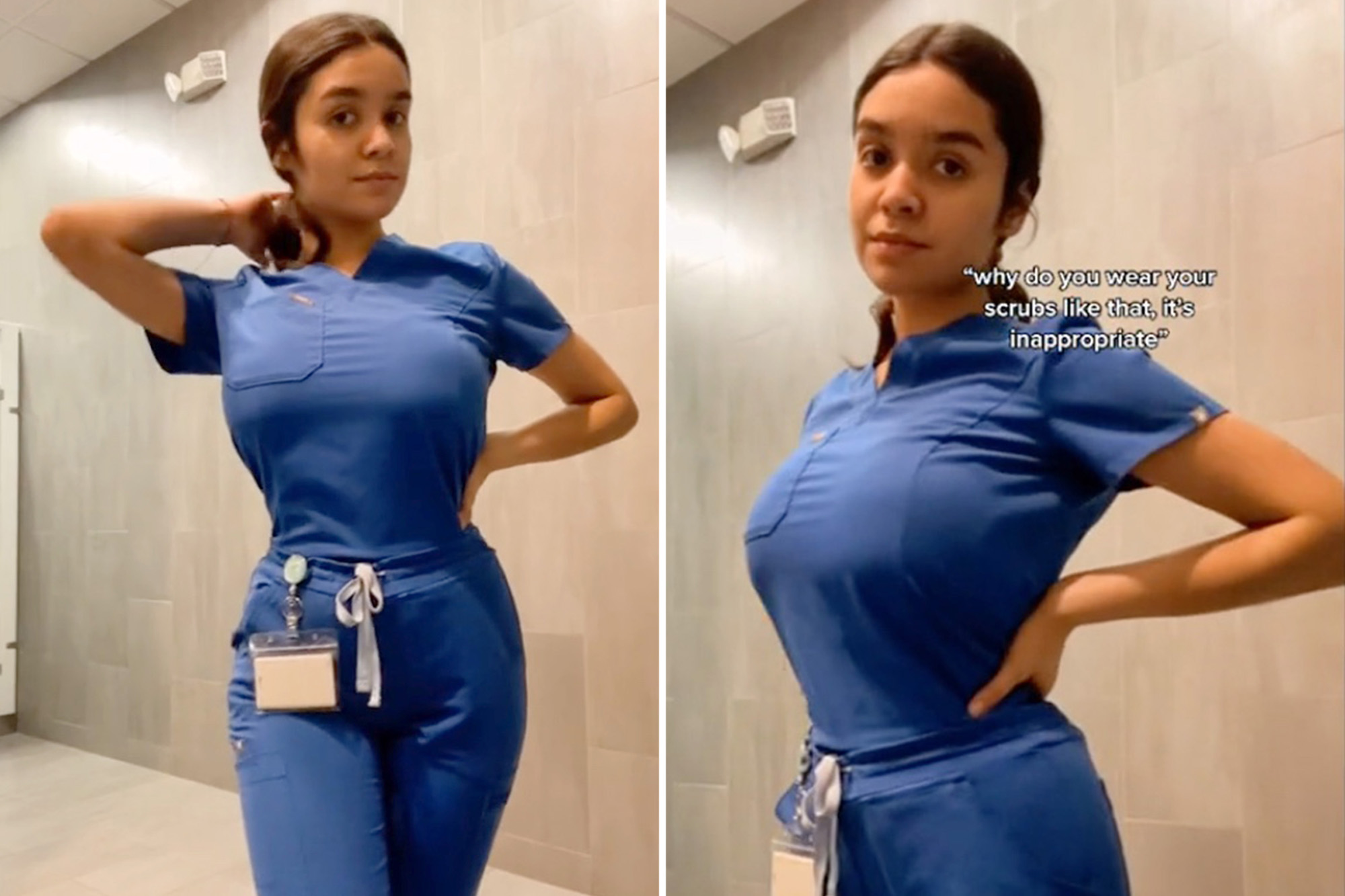 Best of Nurse in scrubs hj