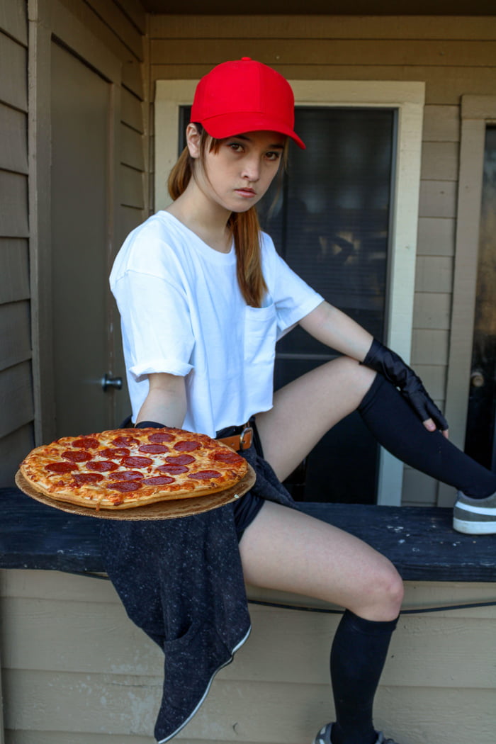 celine scott recommends sneaky pizza girl cosplay pic