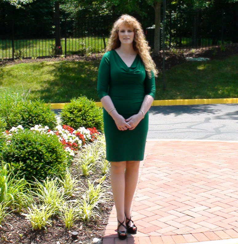 Redheads In Green Dresses svangerskap norske