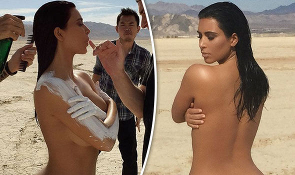 andy basinger recommends kim k naked shoot pic