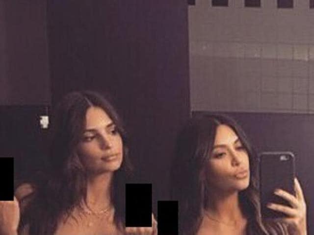 abo el saad recommends Kim Kardashian And Emily Ratajkowski Nude Uncensored