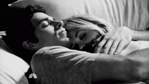 Best of Romantic cuddle in bed gif